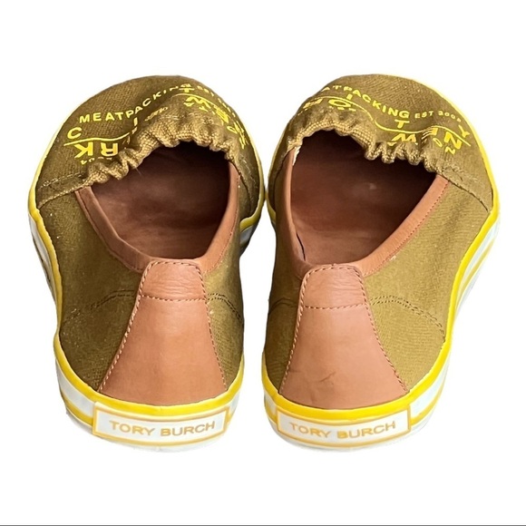 Tory Burch 7M New York City Meat Packing Traveller Canvas Slip-On Sneaker - Picture 7 of 9